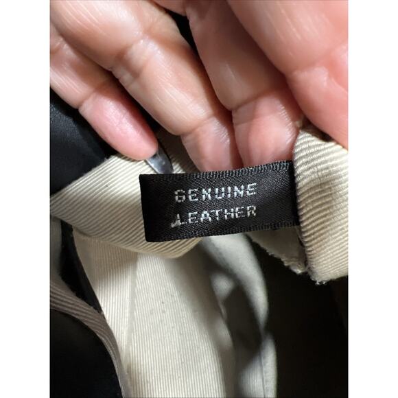 Ann Taylor Bag Black Buttery Leather Tote Size XL Great Quality - Picture 10 of 13